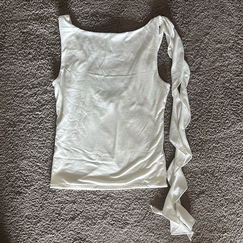 White going out top